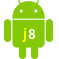 Aplicativo j8 para Android